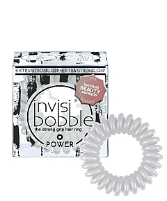 Invisibobble POWER Smokey Eye - Резинка-браслет для волос, цвет дымчато-серый 3 шт