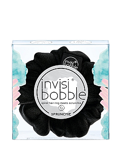 Invisibobble SPRUNCHIE True Black - Резинка-браслет для волос, цвет черный 1 шт