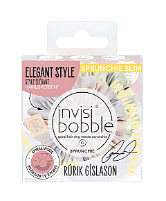 Invisibobble SPRUNCHIE SLIM Twist it Up - Резинка-браслет для волос 2 шт