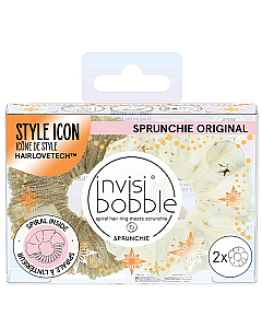 Invisibobble SPRUNCHIE DUO Bring on the Nighth - Резинка-браслет для волос 2 шт