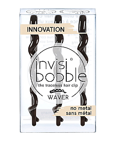 Invisibobble WAVER Pretty Dark - Заколка для волос, цвет коричневый 3 шт