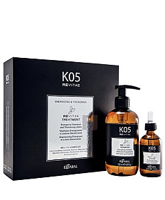 Kaaral К05 Revitae Set - Набор Тонизирующий шампунь для волос и Укрепляющий лосьон 250 мл + 50 мл