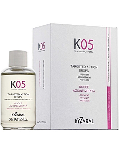 Kaaral K05 Targeted Action Drops - Капли против выпадения волос направленного действия (лосьон) 50 мл