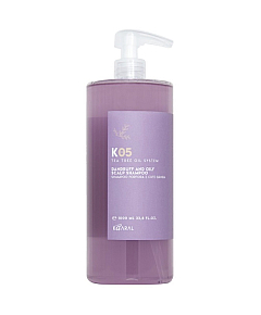 Kaaral K05 Sebum Balancing Shampoo - Шампунь для восстановления баланса секреции сальных желез 1000 мл