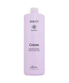 Kaaral Purify Colore Shampoo - Шампунь для окрашенных волос на основе фруктовых кислот ежевики 1000 мл