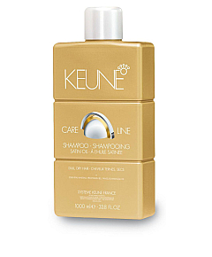 Keune Care Line Satin Oil Shampoo - Шампунь Шелковый уход 1000 мл