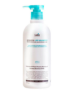 LA'DOR Keratin LPP Shampoo - Безщелочной кератиновый шампунь 530 мл
