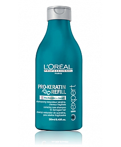 L'Oreal Professionnel Expert Pro-Keratin Refill Shampoo Восстанавливающий и укрепляющий шампунь для поврежденных волос 250 мл