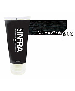 CHI INFRA - Закрашивающая безаммиачная крем-краска (чёрный) BLK