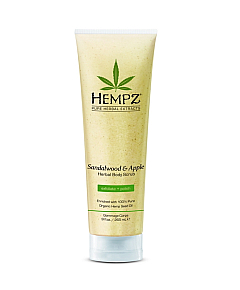 Hempz Sandalwood and Apple Body Scrub - Скраб для тела 265 мл