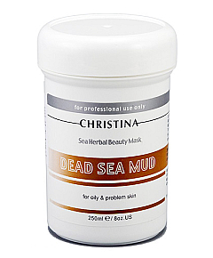 Christina Sea Herbal Beauty Dead Sea Mud Mask - Грязевая маска для жирной кожи 250 мл
