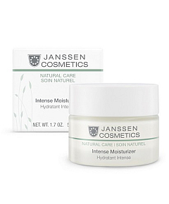 Janssen Organics Intense Moisturizer - Интенсивно увлажняющий крем для упругости и эластичности кожи 50 мл