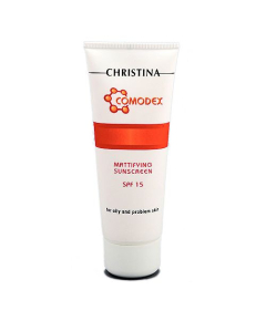 Christina Comodex Mattifying SunScreen SPF15 - Солнцезащитный крем с матовым эффектом для проблемной кожи SPF15 75 мл