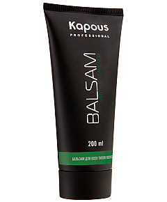 Kapous Professional Бальзам для всех типов волос с ментолом и маслом камфоры 200 мл