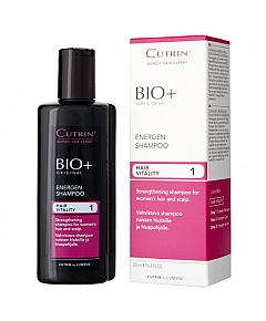 Cutrin Energen Shampoo Энергетический шампунь для женщин, 200 мл