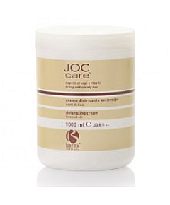 Barex Joc Care Detangling Cream with Linseed Oil Выпрямляющий крем-кондиционер для вьющихся волос смаслом семени льна 1000 мл
