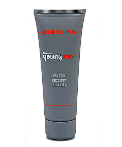 Christina Forever Young Extra Action Scrub - Скраб для мужчин 75 мл