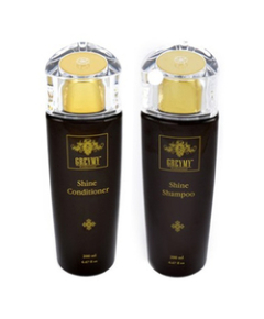 Greymy Shine Shampoo + Greymy Shine Conditioner - Набор Шампунь для блеска + Кондиционер для блеска 2*200 мл