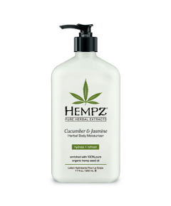 Hempz Cucumber Jasmine Moisturizer - Молочко для тела увлажняющее с огурцом и жасмином 500 мл