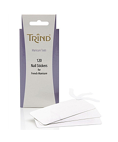 Trind Nail Stickers - Трафареты для французского маникюра 120 шт