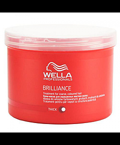 Wella Brilliance Line Маска для окрашенных жестких волос 500 мл