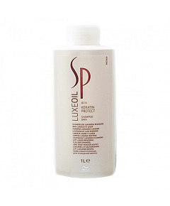 Wella SP LuxeOil Keratin Protect Shampoo - Шампунь для восстановления кератина 1000 мл