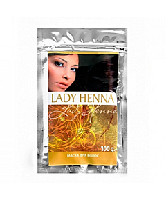 Lady Henna Маска для волос 100г