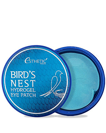 Esthetic House Bird's Nest Hydrogel Eye - Гидрогелевые патчи с экстрактом ласточкиного гнезда 60 шт - hairs-russia.ru