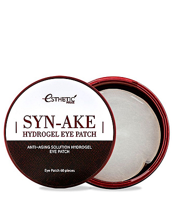 Esthetic House Syn-Ake Hydrogel Eye Patch - Омолаживающие гидрогелевые патчи со змеиным пептидом 60 шт - hairs-russia.ru