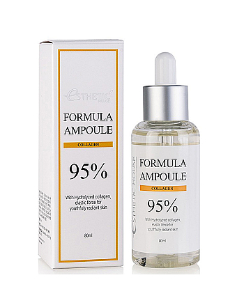 Esthetic House Formula Ampoule Collagen - Сыворотка для лица с коллагеном 80 мл - hairs-russia.ru
