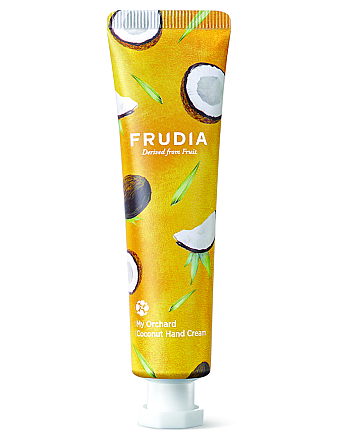 Frudia Squeeze Therapy Coconut Hand Cream - Крем для рук c кокосом 30 г - hairs-russia.ru