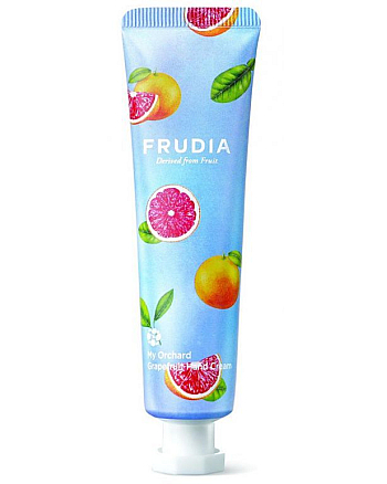Frudia Squeeze Therapy Grapefruit Hand Cream - Крем для рук c грейпфрутом 30 г - hairs-russia.ru