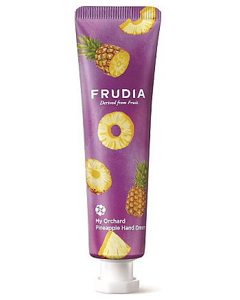 Frudia Squeeze Therapy Pineapple Hand Cream - Крем для рук c ананасом 30 г - hairs-russia.ru