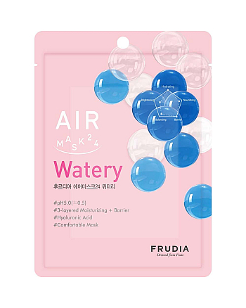 Frudia Air Mask 24 Watery - Воздушная маска для глубокого увлажнения 25 мл - hairs-russia.ru
