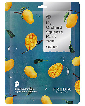 Frudia My Orchard Squeeze Mask Mango - Смягчающая маска с манго 20 мл - hairs-russia.ru