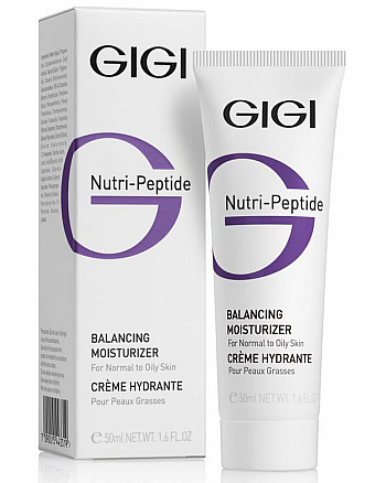 GIGI Nutri-Peptide Balancing Moisturizer - Балансирующий крем для жирной кожи лица 50 мл - hairs-russia.ru
