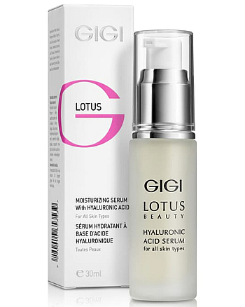 GIGI Lotus Beauty Hyaluronic Acid Serum - Сыворотка увлажняющая с гиалуроновой кислотой 30 мл - hairs-russia.ru