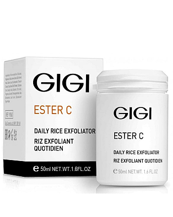 GIGI Ester C Daily Rice Exfoliator - Эксфолиант рисовый 50 мл - hairs-russia.ru