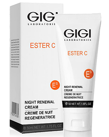 GIGI Ester C Night Renewal Cream - Ночной обновляющий крем 50 мл - hairs-russia.ru