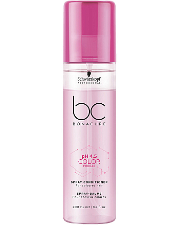 Schwarzkopf BC Bonacure pH 4,5 Color Freeze Spray-Conditioner - Спрей-кондиционер Защита цвета для окрашенных волос 200 мл - hairs-russia.ru