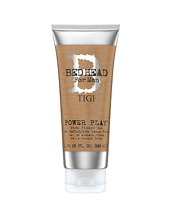 TIGI Bed Head B for Men Power Play Firm Finish Gel - Гель для волос сильной фиксации 200 мл - hairs-russia.ru