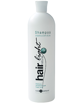 Hair Company Hair Natural Light Shampoo Idratante ai Semi di Lino - Шампунь увлажняющий Семя льна, 1000 мл - hairs-russia.ru