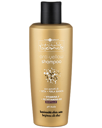Hair Company Inimitable Blonde Anti-Yellow Shampoo - Шампунь анти-желтый, 250 мл - hairs-russia.ru