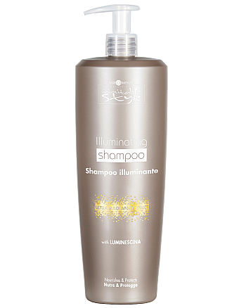 Hair Company Inimitable Illuminating Shampoo - Шампунь придающий блеск для тонких и ослабленных волос 1000 мл - hairs-russia.ru