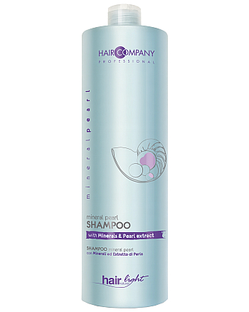 Hair Company Hair Light Mineral Pearl Shampoo - Шампунь с минералами и экстрактом жемчуга, 1000 мл - hairs-russia.ru