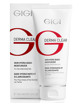 GIGI Derma Clear Skin Hydra Basic Moisturiser - Крем увлажняющий успокаивающий 100 мл - hairs-russia.ru