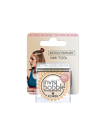 Invisibobble POWER To Be Or Nude To Be - Резинка-браслет для волос (с подвесом) - hairs-russia.ru