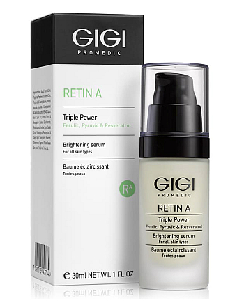GIGI Retin A Triple Power Brightening Serum - Осветляющая сыворотка для лица 30 мл - hairs-russia.ru