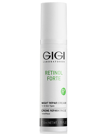 GIGI Retinol Forte Night Repair Cream - Ночной восстанавливающий крем для всех типов кожи 50 мл - hairs-russia.ru