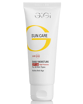 GIGI Sun Care Daily Moisture SPF 50 - Крем увлажняющий защитный антивозрастной 75 мл - hairs-russia.ru